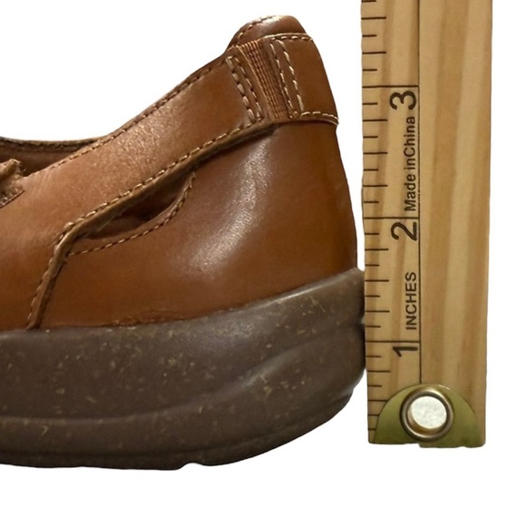 Clarks Collection Brown Roseville Step Mary Jane Flat - Size 7 - Picture 14 of 14